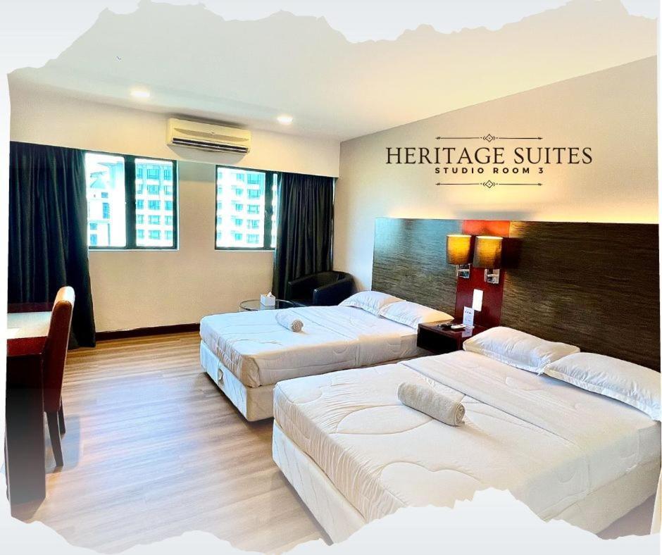 New Homestay !! Heritage Suites Near Imago Mall City Central , Free Highspeed Wifi & Netflix , Κότα Κιναμπαλού Εξωτερικό φωτογραφία